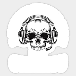 I Can't Hear You I'm Gaming Sticker